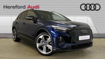 Audi Q4 e-tron 210kW 45 82kWh Black Edition 5dr Auto [Tech Pack] Electric Estate